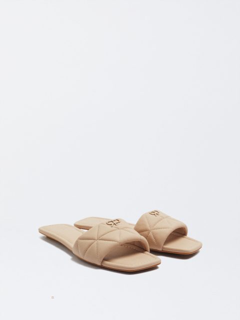 Parfois Flade Polstret Sandaler Dame Lyserød | DK-12NQAZHUL