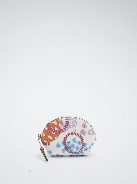 Parfois Floral Print Coin Pung Dame Flerfarvede | DK-49ZSDNQPT