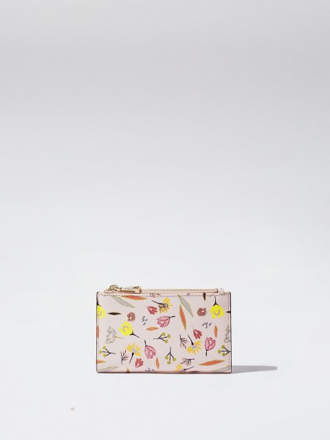 Parfois Floral Print Pung Dame Beige | DK-94IKJNGCW