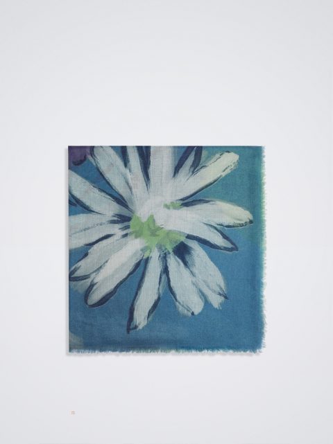 Parfois Floral Print Tørklæder Dame Blå | DK-67BRTDPXV