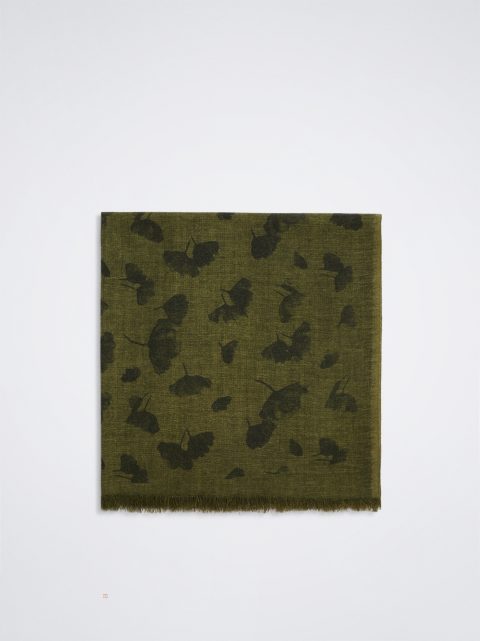 Parfois Floral Print Tørklæder Dame Khaki | DK-08VKCTAIG