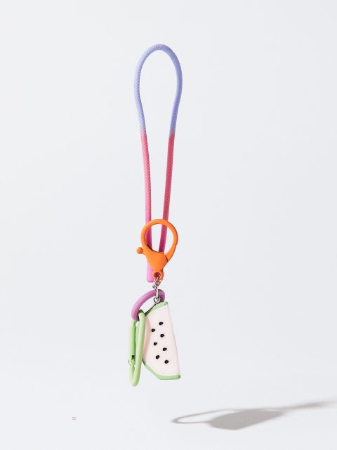 Parfois Fruit Key Chain Nøglering Dame Flerfarvede | DK-90FMDBEQY