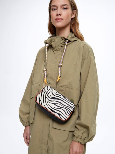 Parfois Fur Crossbody Taske Dame Flerfarvede | DK-38ZFRYSJM