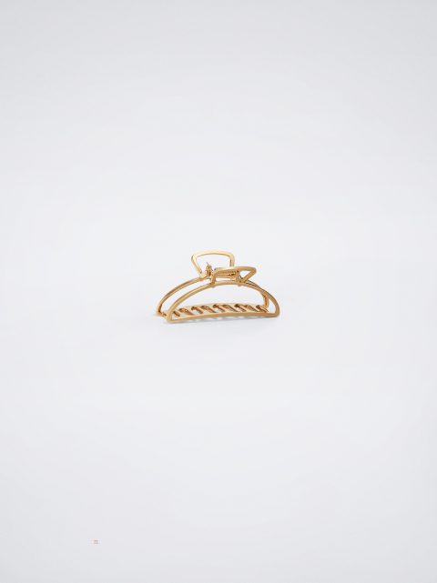 Parfois Golden Hairgrip Hårklo Dame Guld | DK-64EFGCSOT