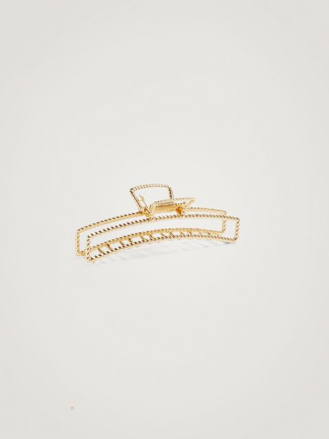Parfois Golden Hairgrip Hårklo Dame Guld | DK-96ZULINBA