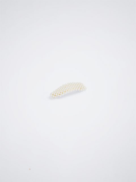 Parfois Hair Pin With Pearls Hårspænder Dame Hvide | DK-32RSJHTMW