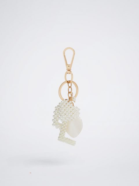 Parfois Heart Nøglering Dame Beige | DK-75CLZKGMX