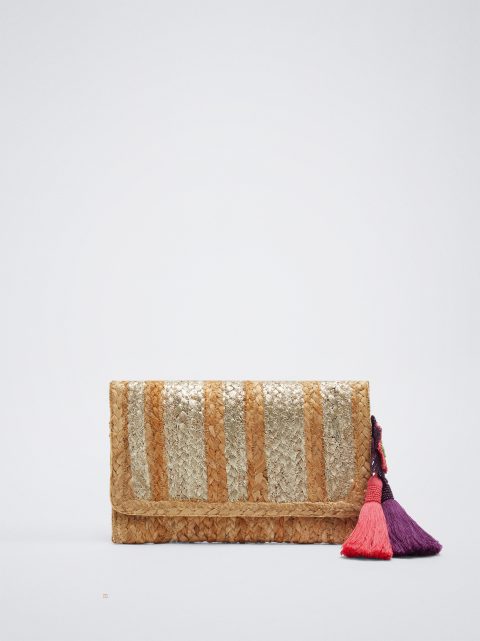 Parfois Jute Party Håndtaske Dame Flerfarvede | DK-76DNYLOXZ