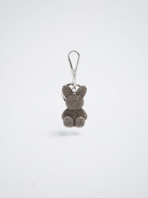 Parfois Key Ring With Crystals Nøglering Dame Sølv | DK-65NYFDVKX