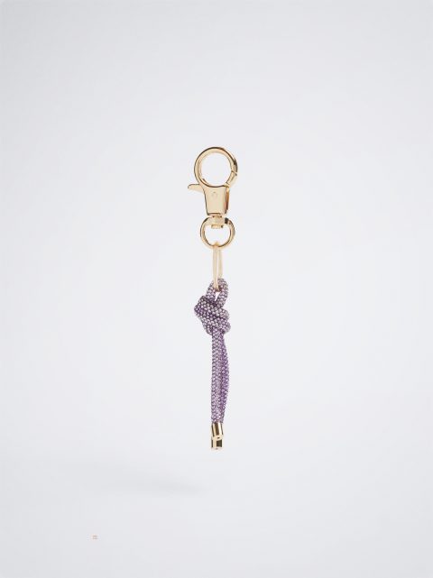 Parfois Key Ring With Strass Nøglering Dame Lilla | DK-50GWKBAQU