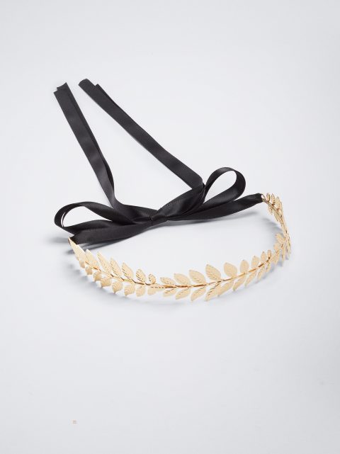 Parfois Leaf Aliceband Dame Guld | DK-89NFYDIRT