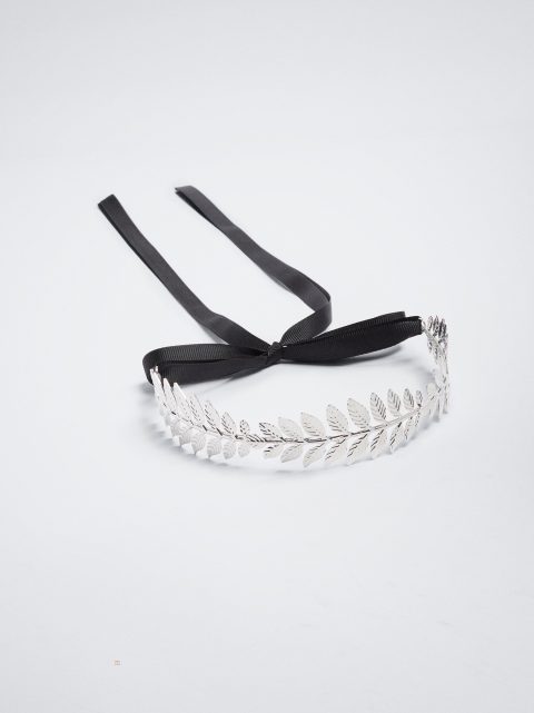 Parfois Leaf Aliceband Dame Sølv | DK-34YHTXLUA