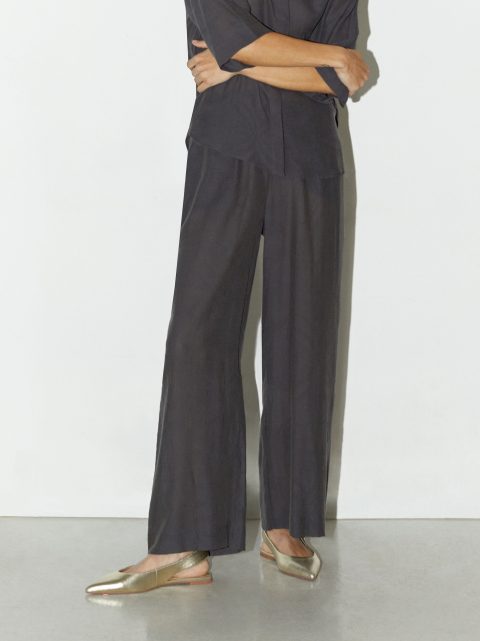 Parfois Lige Jacquard Bukser Dame Grå | DK-16YPRHUFW