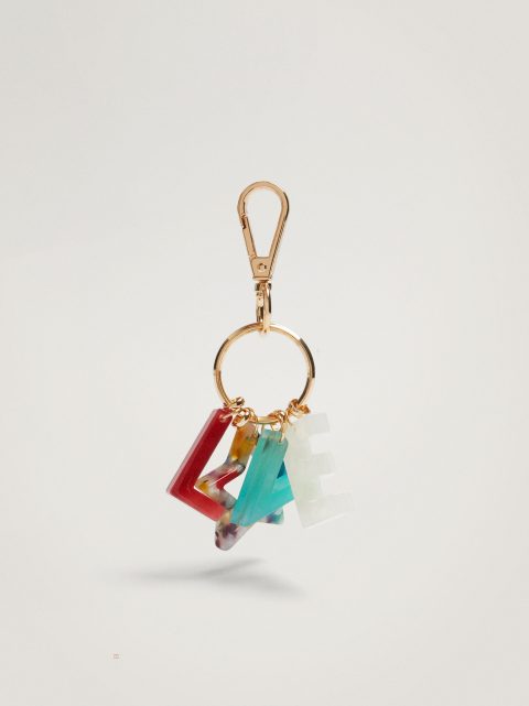 Parfois Love Key Chain Nøglering Dame Flerfarvede | DK-40NBOSIXZ
