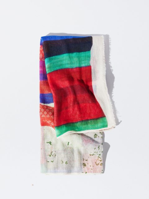 Parfois Lyocell Printed Tørklæder Dame Flerfarvede | DK-31RBXJTEG