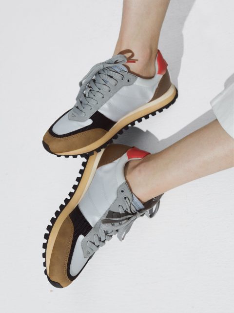 Parfois Løbe Contrast Sneakers Dame Brune | DK-49SGFHJZP