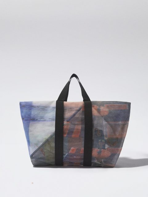 Parfois Mesh Fabric Tote Indkøbstasker Dame Flerfarvede | DK-30MGTJCYW