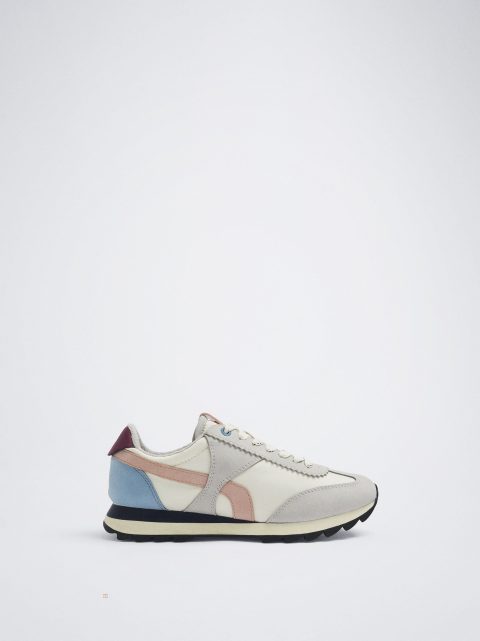 Parfois Multicoloured Løbe Sneakers Dame Flerfarvede | DK-87WSNHCDB