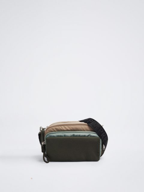 Parfois Nylon Bag With Color Block Crossbody Taske Dame Flerfarvede | DK-09UAIVDCF