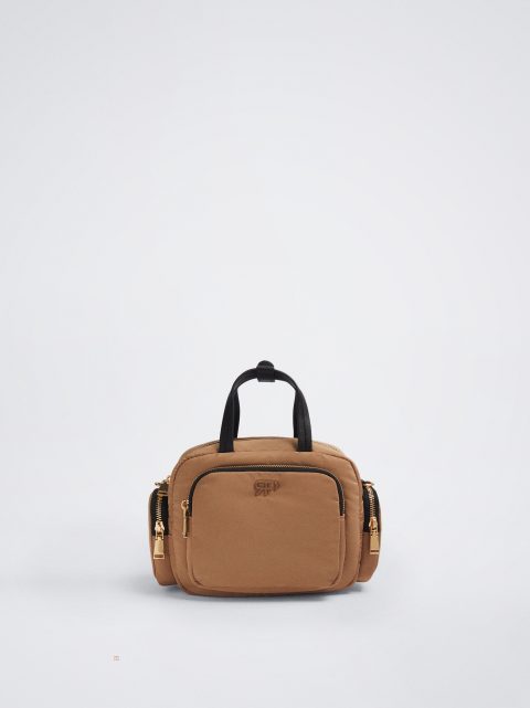 Parfois Nylon Muleposer Dame Brune | DK-24GKBRIMA