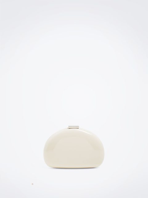 Parfois Party Lak Clutch Tasker Dame Beige | DK-40FPOXWKG