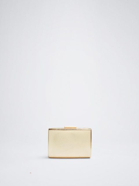 Parfois Party Metallic Clutch Tasker Dame Guld | DK-47EUBNXLA