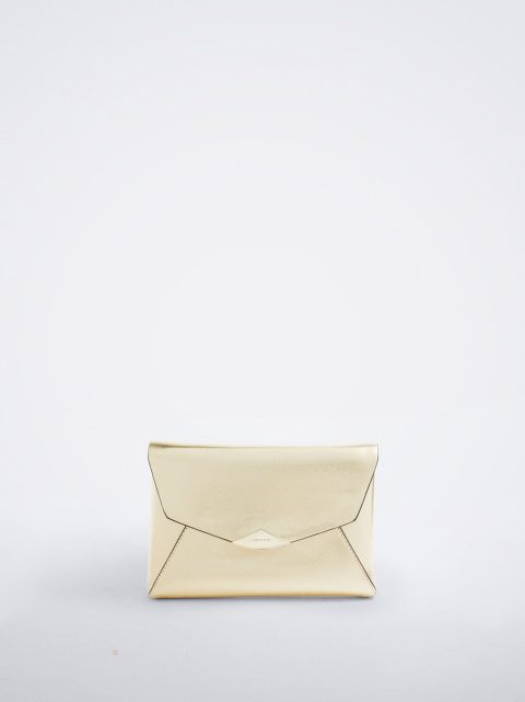 Parfois Party Metallic Håndtaske Dame Guld | DK-50WLJHEVQ