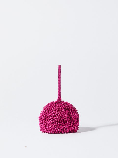 Parfois Party With Beads Håndtaske Dame Lyserød | DK-85OUFTARV
