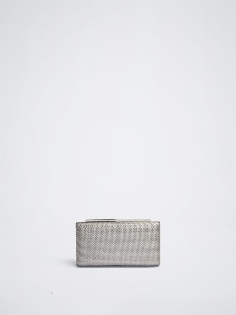 Parfois Party With Chain Handle Clutch Tasker Dame Sølv | DK-96JHFVAWM