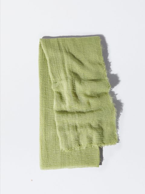 Parfois Pashmina With Frayed Detailing Tørklæder Dame Grøn | DK-03XFDWGYA
