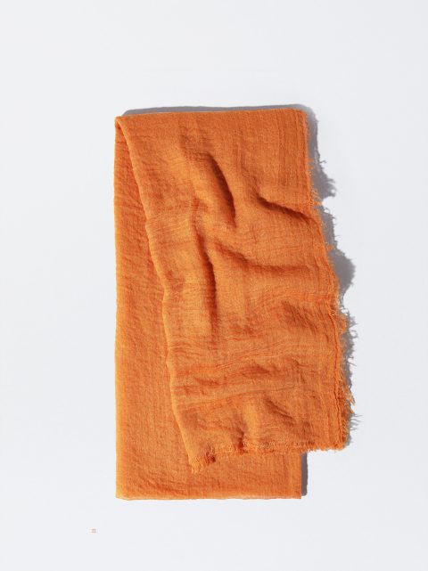 Parfois Pashmina With Frayed Detailing Tørklæder Dame Orange | DK-71FMDONHA