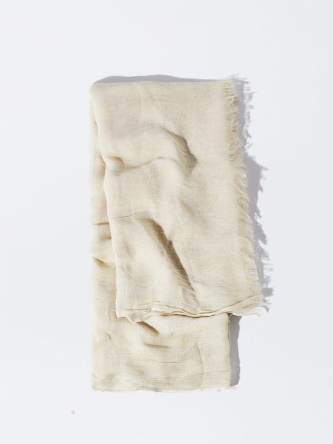 Parfois Pashmina With Frayed Detailing Tørklæder Dame Beige | DK-79XNOMAPG