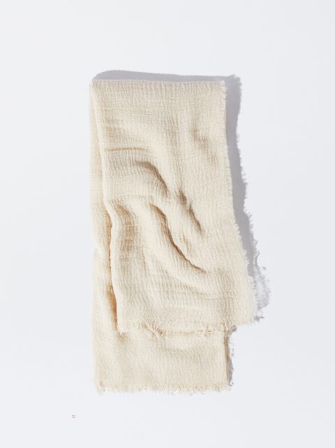 Parfois Pashmina With Frayed Detailing Tørklæder Dame Beige | DK-79ZHXEMBD