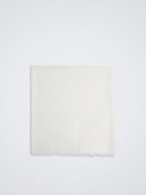 Parfois Plain Pashmina Tørklæder Dame Hvide | DK-93HTZBWME