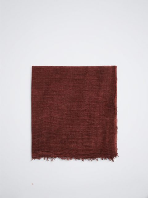 Parfois Plain Pashmina With Frayed Detailing Tørklæder Dame Bordeaux | DK-95BEGUVRW