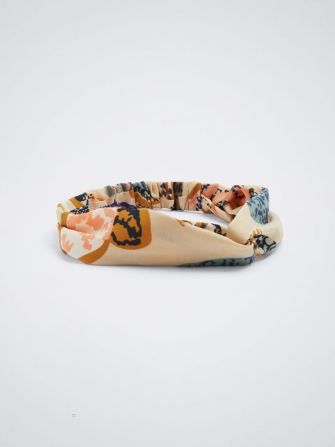 Parfois Printed Turban-Stil Pandebånd Dame Flerfarvede | DK-53NTXPYBC