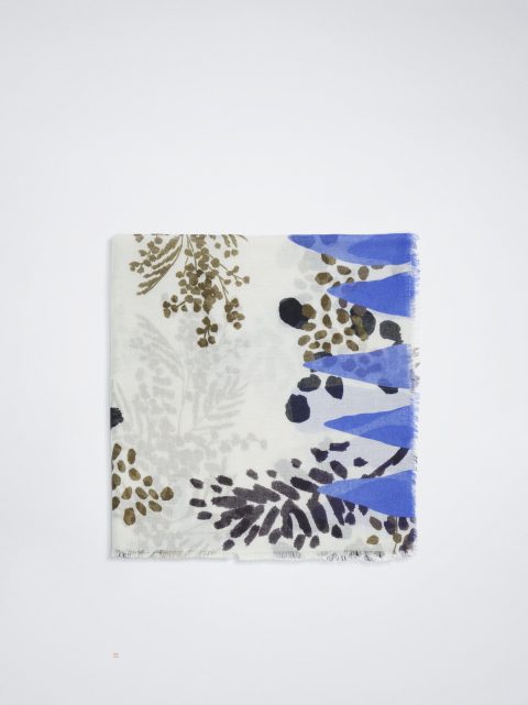 Parfois Printed Tørklæder Dame Blå | DK-37SOLKECG