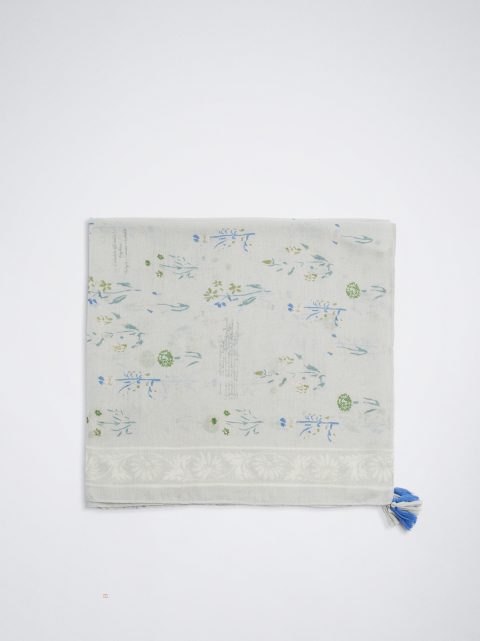 Parfois Printed Tørklæder Dame Blå | DK-82UHZBYED