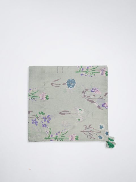 Parfois Printed Tørklæder Dame Grøn | DK-30OKUYXSI