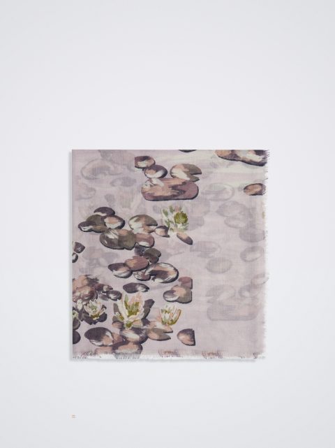 Parfois Printed Tørklæder Dame Lilla | DK-26AKFMHSP