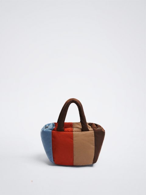 Parfois Quiltet Bag With Color Block Crossbody Taske Dame Flerfarvede | DK-12APGEXBD