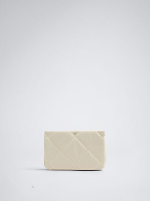 Parfois Quiltet Crossbody Taske Dame Beige | DK-03VNWOLFU