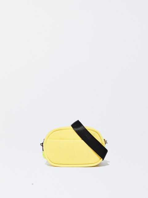 Parfois Quiltet Crossbody Taske Dame Gul | DK-48QKGONHI