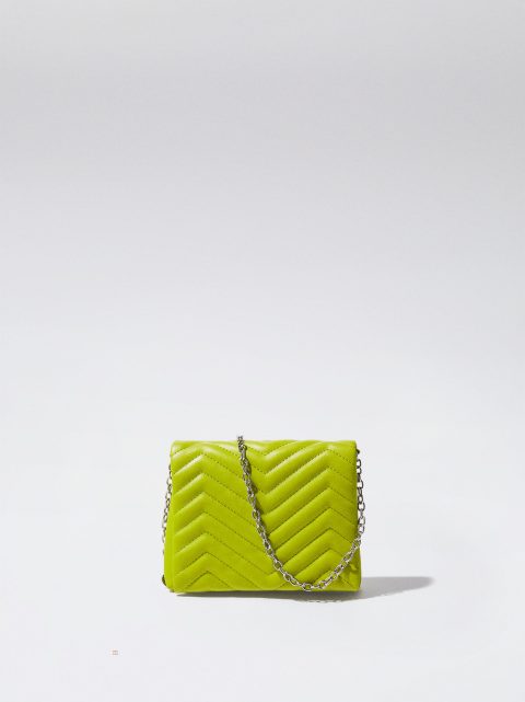 Parfois Quiltet Crossbody Taske Dame Gul | DK-70IVTYRXP