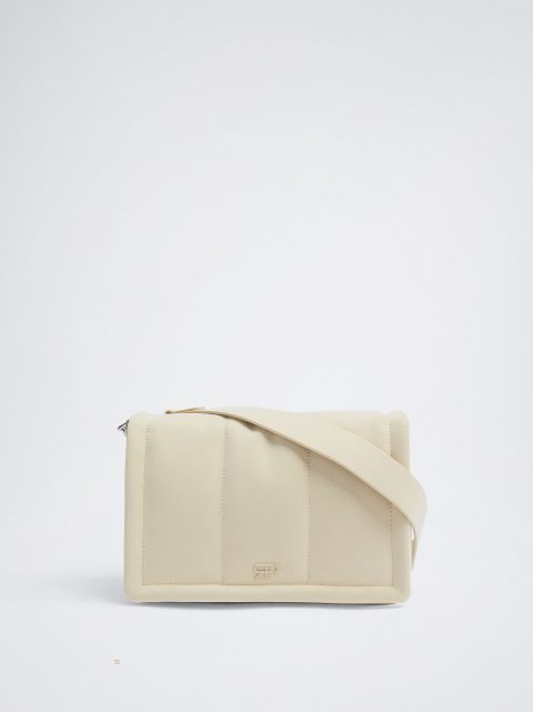 Parfois Quiltet Skuldertasker Dame Beige | DK-68BNKLXHI