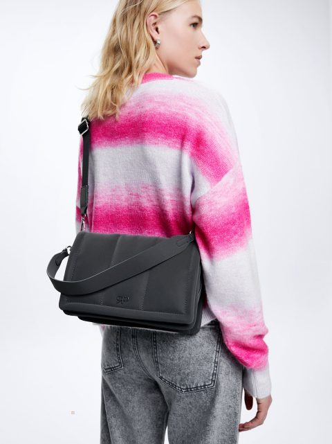 Parfois Quiltet Skuldertasker Dame Sort | DK-45JXKHSCL