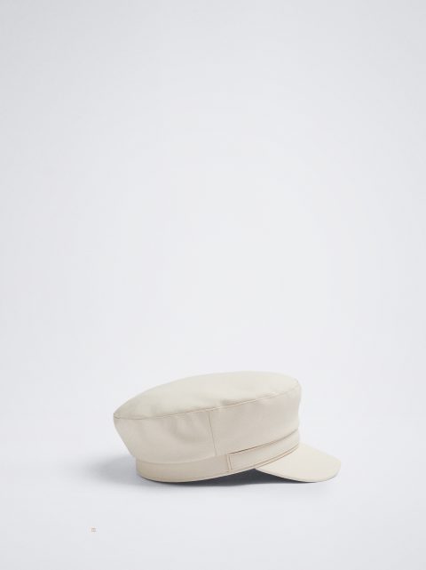 Parfois Sailor Kasketter Dame Hvide | DK-21WURIANQ