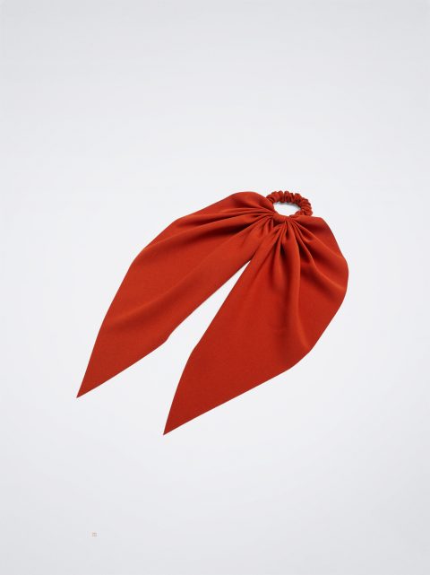 Parfois Scrunchie With A Bow Hårelastikker Dame Mørkerød | DK-01RGVPFWY