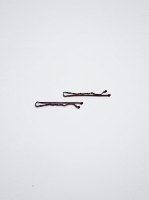 Parfois Set Of Hair Clip Hårspænder Dame Brune | DK-07AHYOWTI