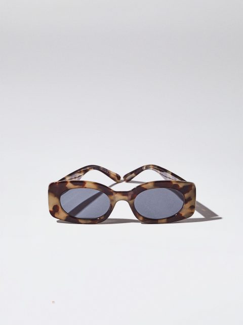 Parfois Square Tortoiseshell Solbriller Dame Brune | DK-83HYVCMTB